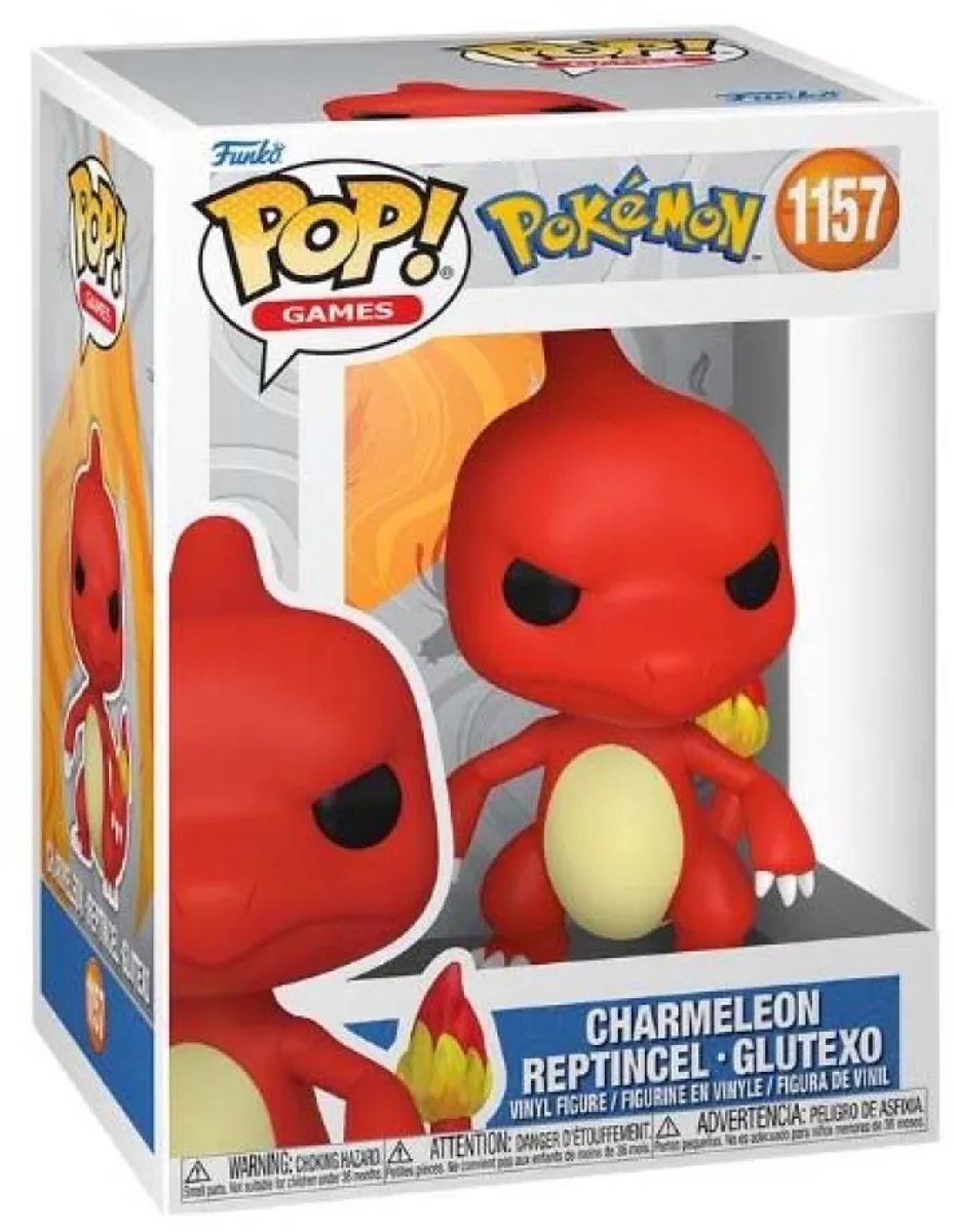 Funko Pokémon Charmeleon Vinyl Figur 1157 Unisex Pop! - neutral - standard