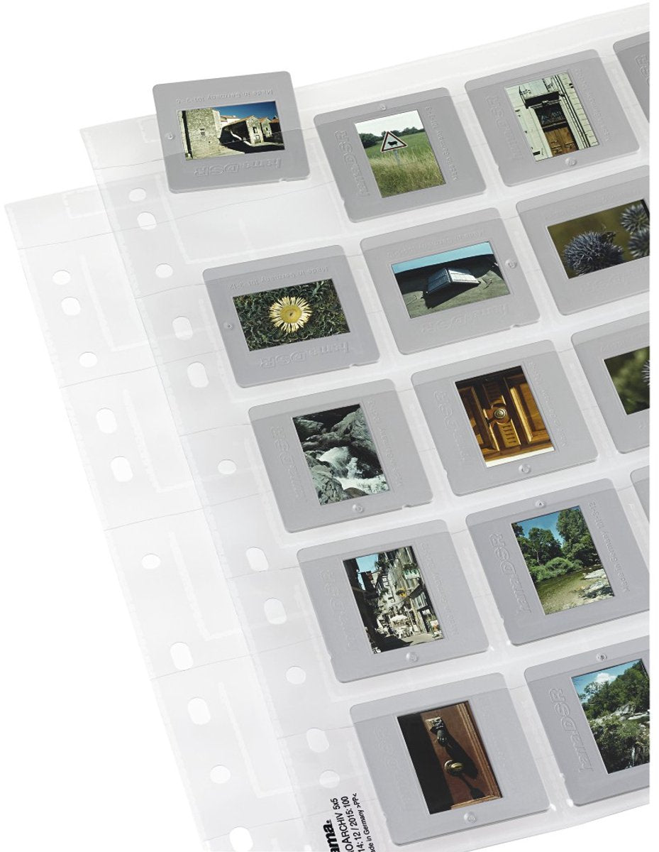 Hama negativ ærmer - A4 format - 4x5 - 5x5 cm - 25 stk.