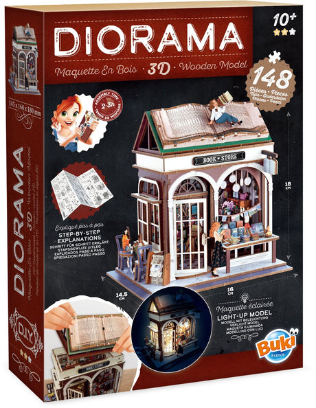 Buki frankrig buki - modelsæt - diorama - træ - temabibliotek