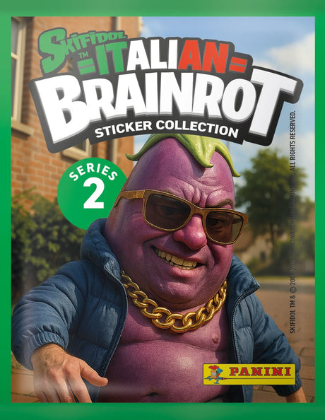 Panini - skifidol italiensk brainrot sticker 2 - ecoblister