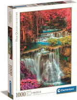 Clementoni puslespil farverige Thai Falls, 1000 stk.