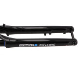 Srsuntour suntour grus gvx front gaffel 700c lor 40 mm konisk 12 mm sort