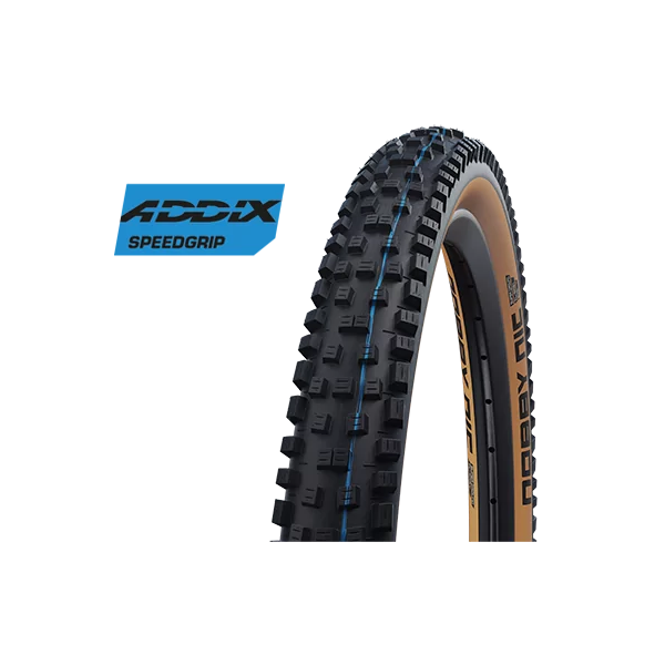 Foldningsband Schwalbe Nobby Nic Evo Super Ground 29 x 2,40 62-622 - Bronze Sidewall