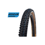 Foldningsband Schwalbe Nobby Nic Evo Super Ground 29 x 2,40 62-622 - Bronze Sidewall