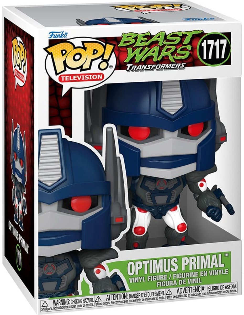 Funko transformers optimus primal vinyl figur 1717 unisex pop! - neutral - standard