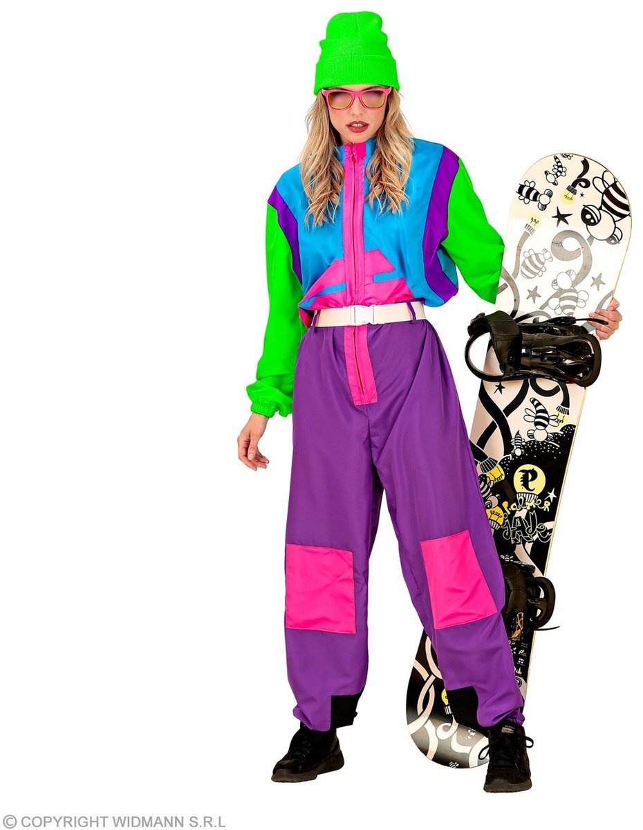Finidi retro snowboarder kostume otto