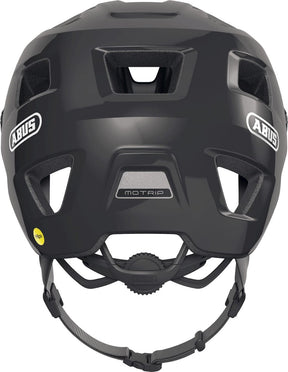 Abus cykelhjelm motrip mips skinnende sort m - 54-58 cm - sort - velegnet til brug på mountainbikes - 370 g