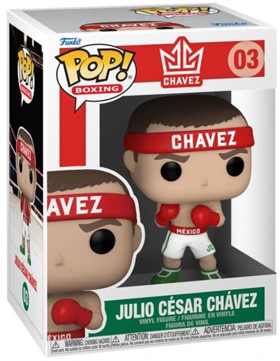 Funko pop! sportsboksning: julio cesar chavez #03