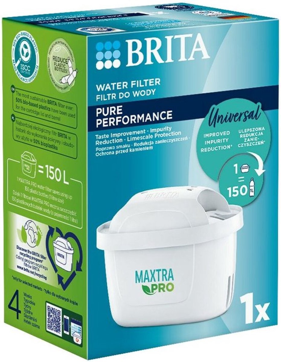 2978 brita maxtra pro pure performance - vandfilter - original - 150l pr. filter