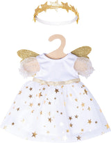 Heless Doll Dress Angel med stjerner, 28-35 cm