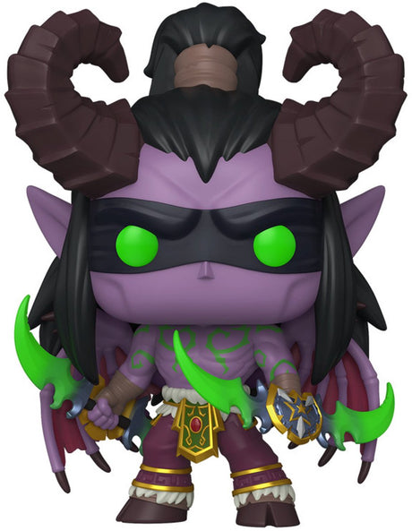 Funko world of warcraft illidan (chase edition mulig!) vinyl figur 1101 unisex pop! - neutral - standard
