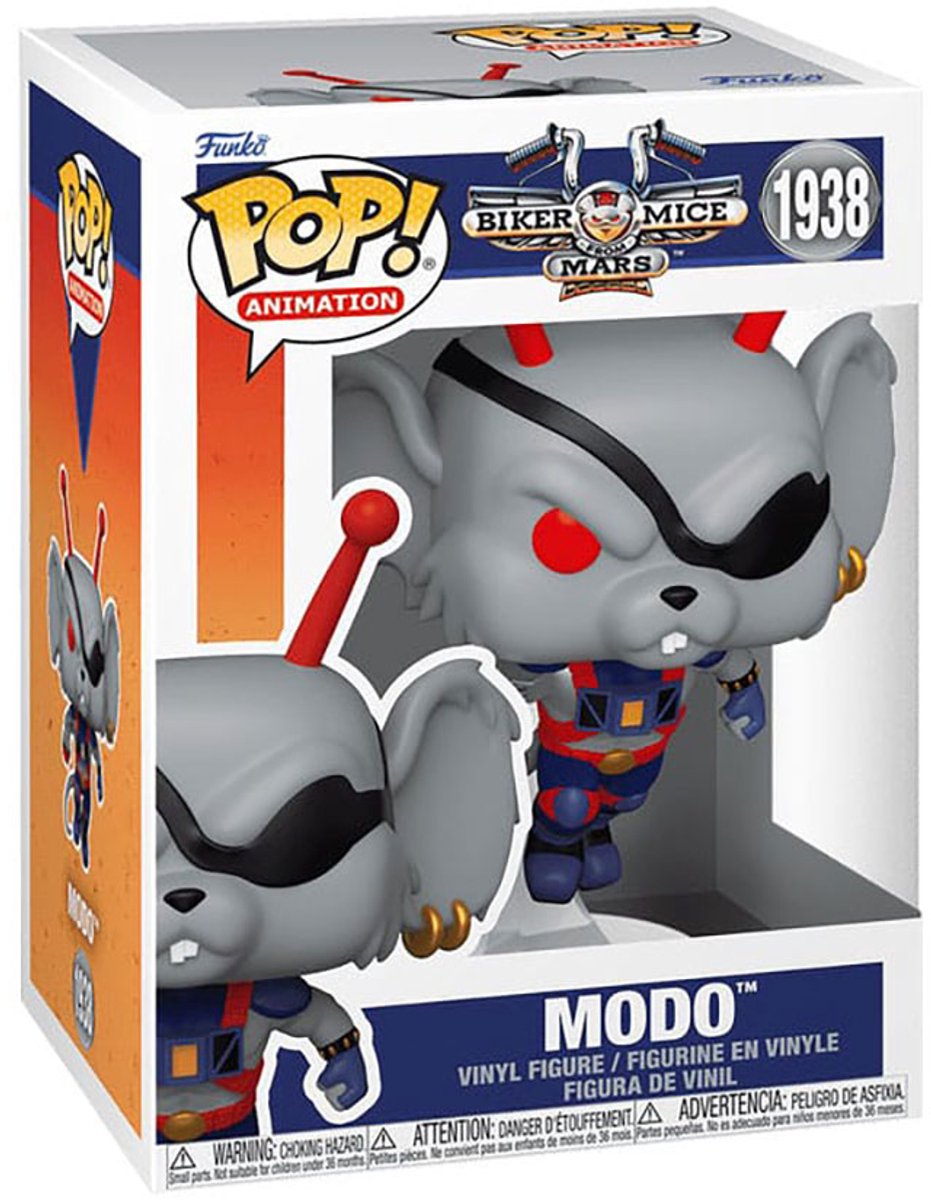 Funko pop! animation: biker mus mars - modo #1938