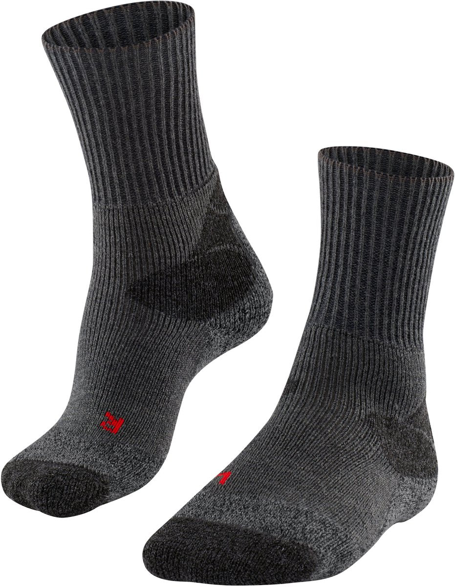 Falke tk-x expedition ultra tyk polstring uld funktionsmateriale vandrestrømper herre grå - str. 46-48