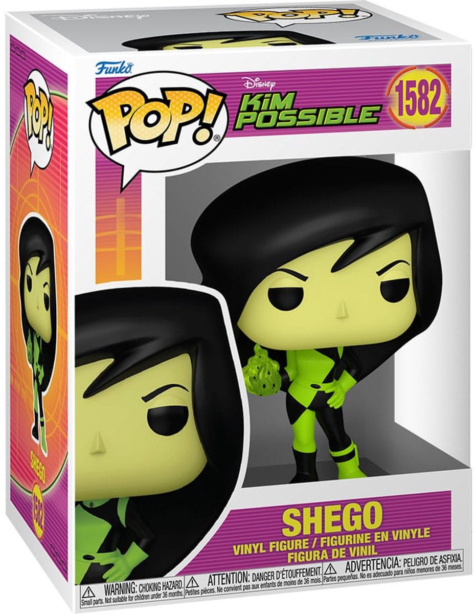 Funko pop! disney: kim muligt - shego #1582