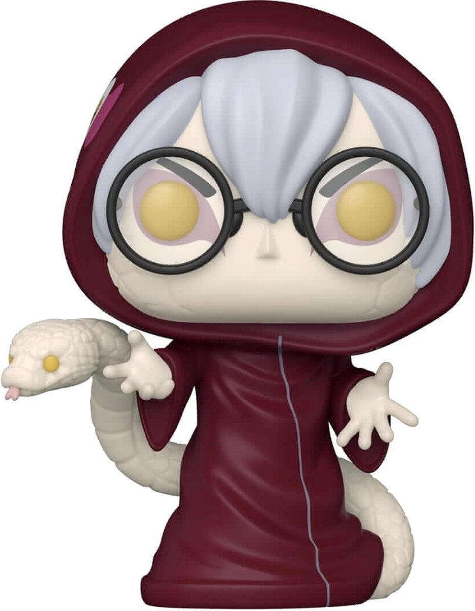 Funko naruto shippuden samlerfigur dukke! animation kabuto yakushi 9 cm flerfarvet