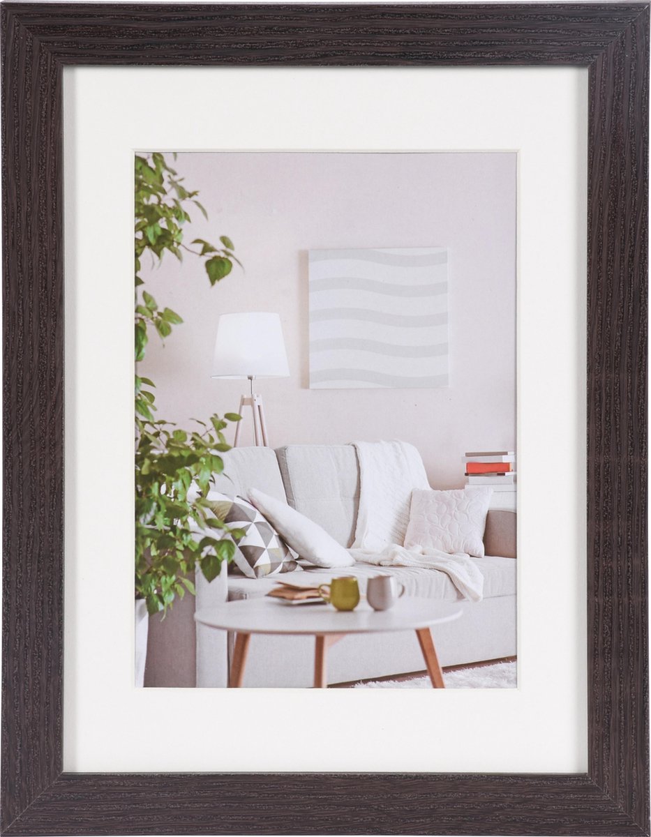 Henzo fotoramme - - moderne - fotostørrelse 18x24 cm - mørkebrun