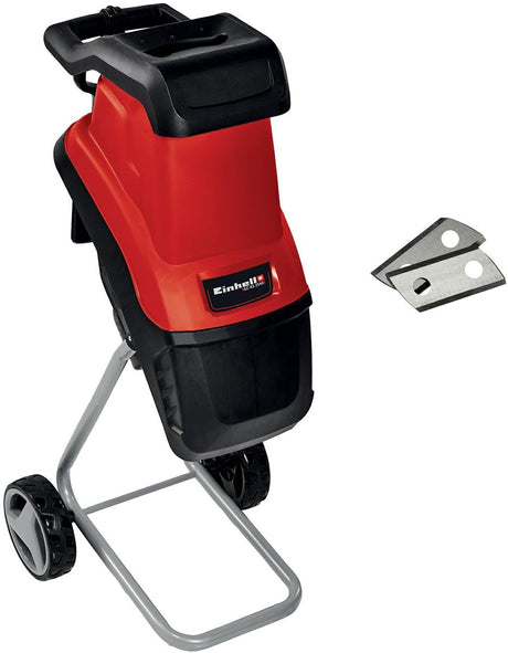 Einhell elhakker GC-KS 2540 - 2500 W - max. grentykkelse: ø40 mm - 2 vendbare klinger af specialstål - inkl. praktisk push stick