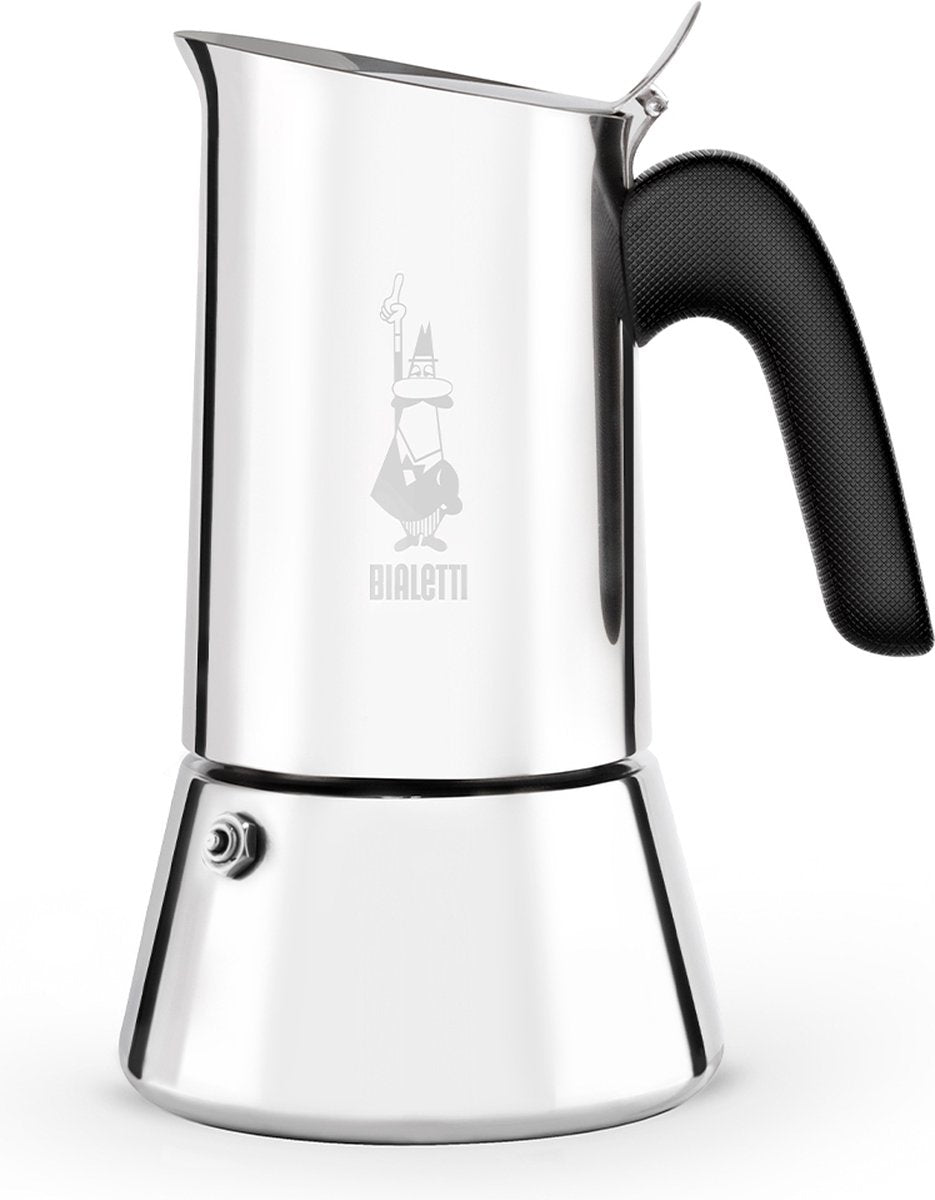 Bialetti percolator venus - 4 hoveder - rustfrit stål - induktion velegnet
