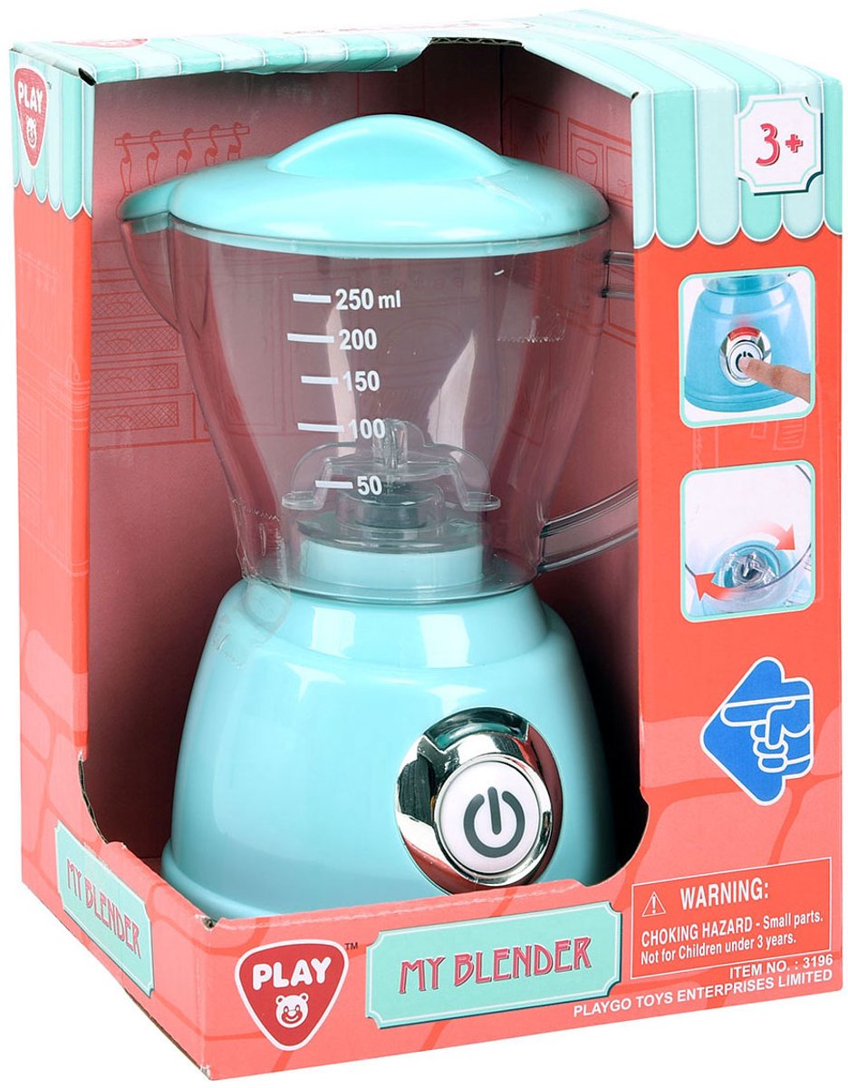 Playgo blender blå