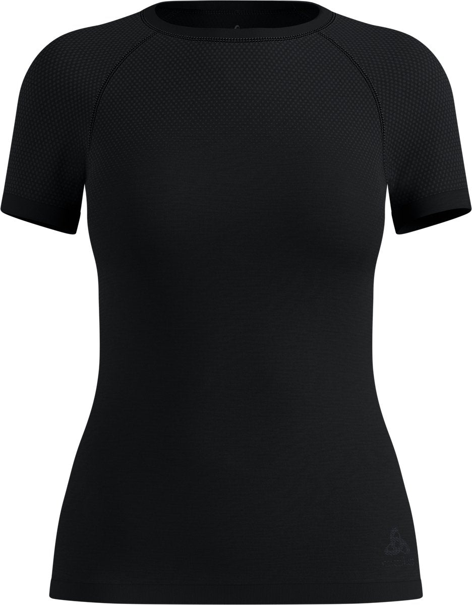 Odlo performance x-let baselag med korte ærmer - dame - sort - m