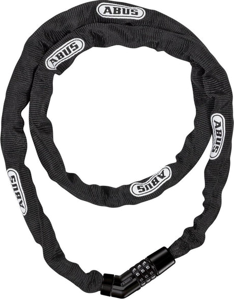 Abus Grade Chain Lock 4804C 75 Sort 110 cm