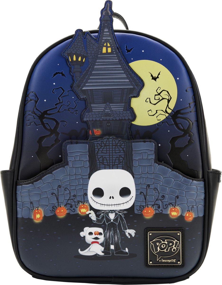 Funko loungefly: pop! mareridtet før jul - jack skellington house mini rygsæk