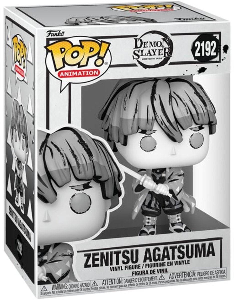 Funko demon slayer zenitsu agatsuma (pop! animation) vinyl figur 2192 unisex pop! - neutral - standard