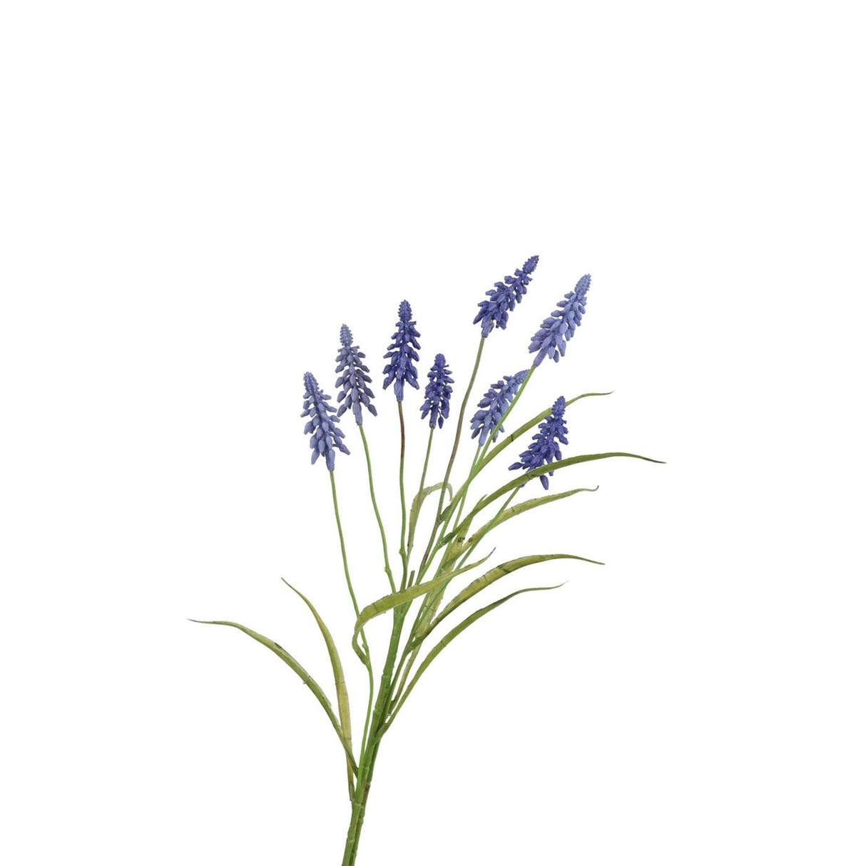 Roberts collection kunstbloem druifjes mix blauw 60cm bundel van 2