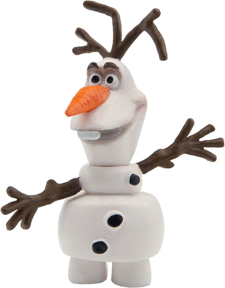 Bullyland 12963 – Disney Frozen legefigur – Snemanden Olaf – naturtro og detaljeret design – ideel som en munter kagefigur, samlerobjekt eller gave til børn fra 3 år og ældre