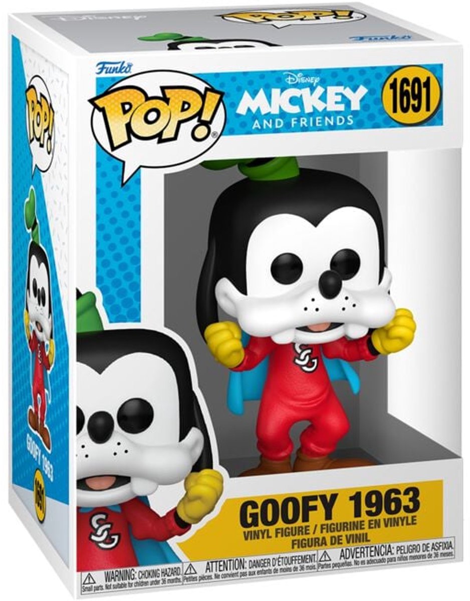 Funko Mickey Mouse Fedtmule 1963 Vinyl Figur 1691 Unisex Pop! - neutral - standard