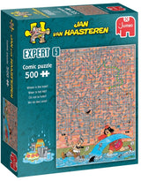 Jan van Haasteren puslespilsekspert 05 hvor er lækagen? 500 stk.