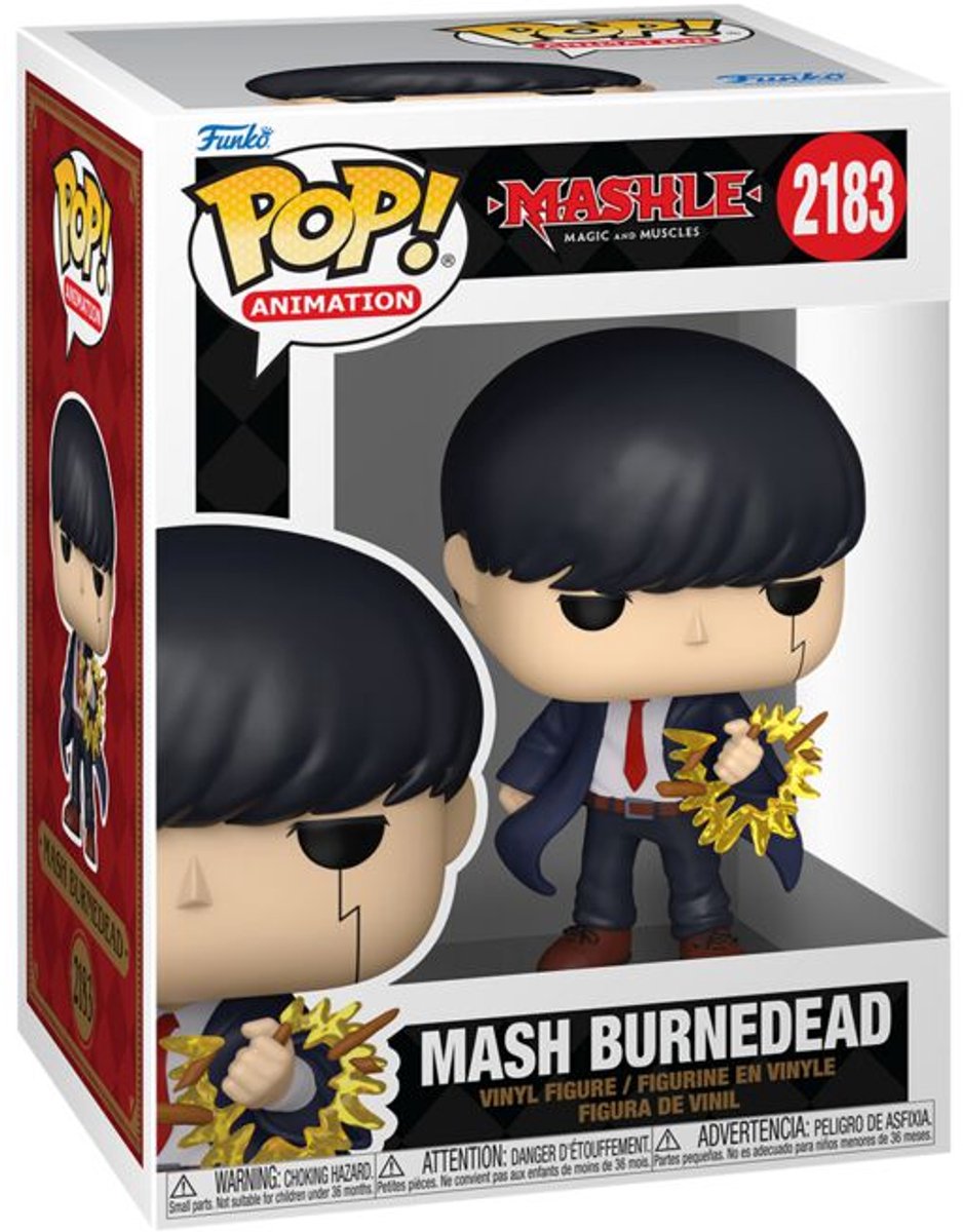 Funko mashle mash burnedead (pop! animation) vinyl figur 2183 unisex pop! - neutral - standard