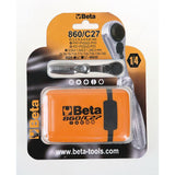 Beta Ratel Key Tools 860 C27 med skruebitset 27 -stykker i kassen