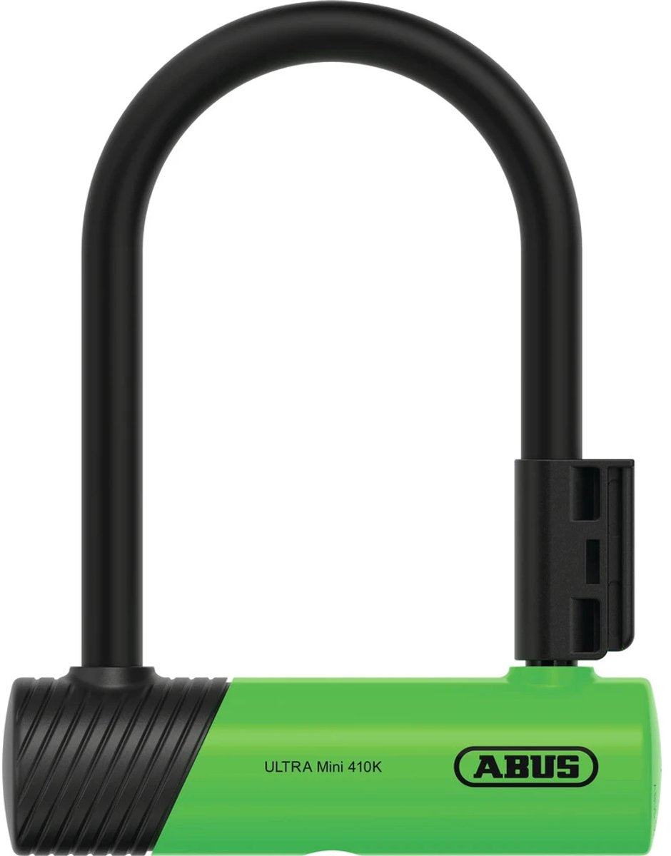 Abus ultra mini 410k U-lås 140mm - grøn