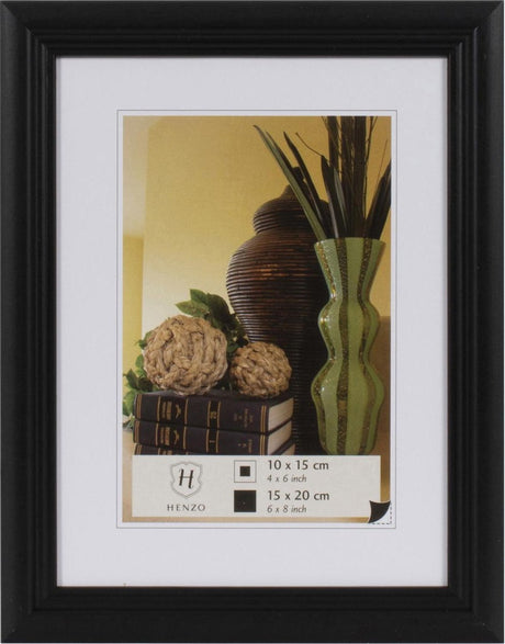 Henzo fotoramme - - artos - fotostørrelse 15x20 cm - sort