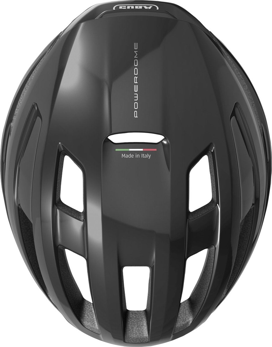 Abus hjelm powerdome mips skinnende sort s 51-55cm