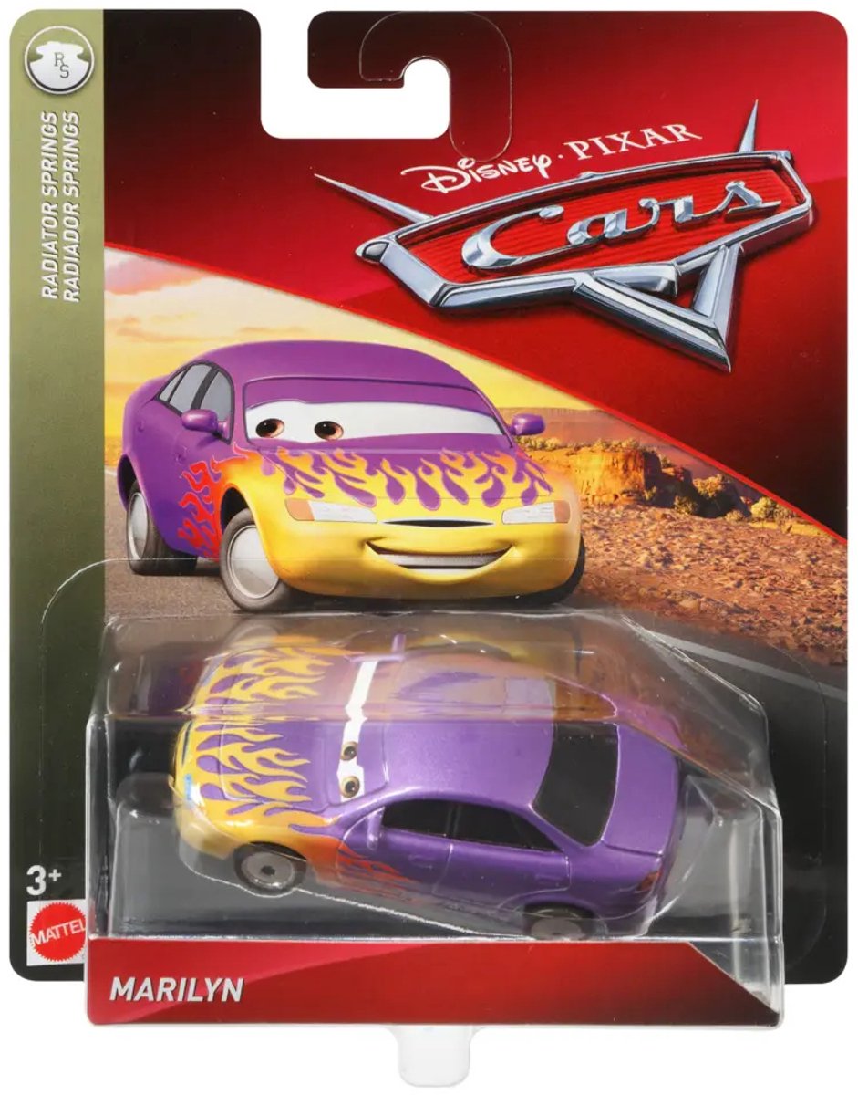 Disney pixar biler marilyn malinka diecast bil model 1:55