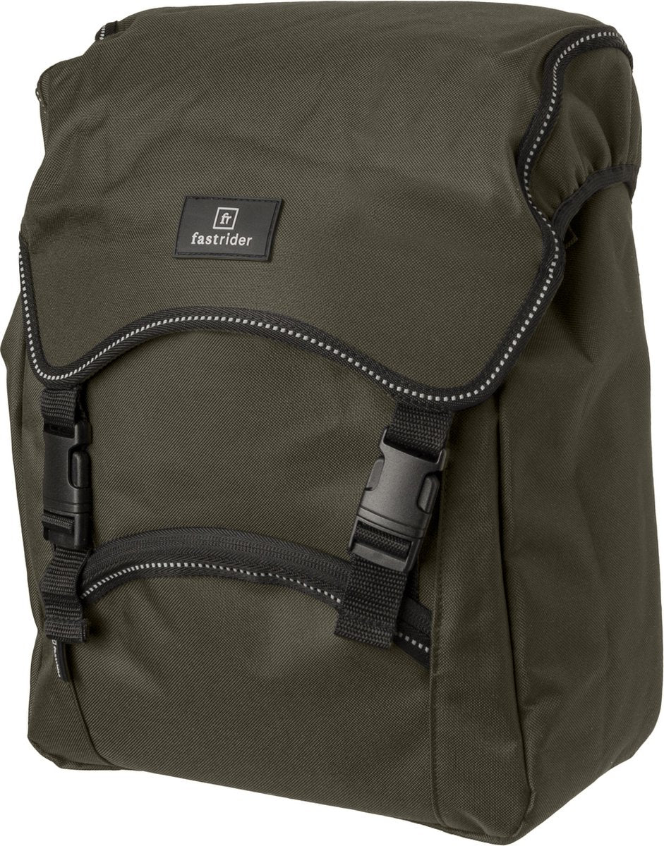 Fastrider unibag traffic enkele fietstas basics - groen - 14l
