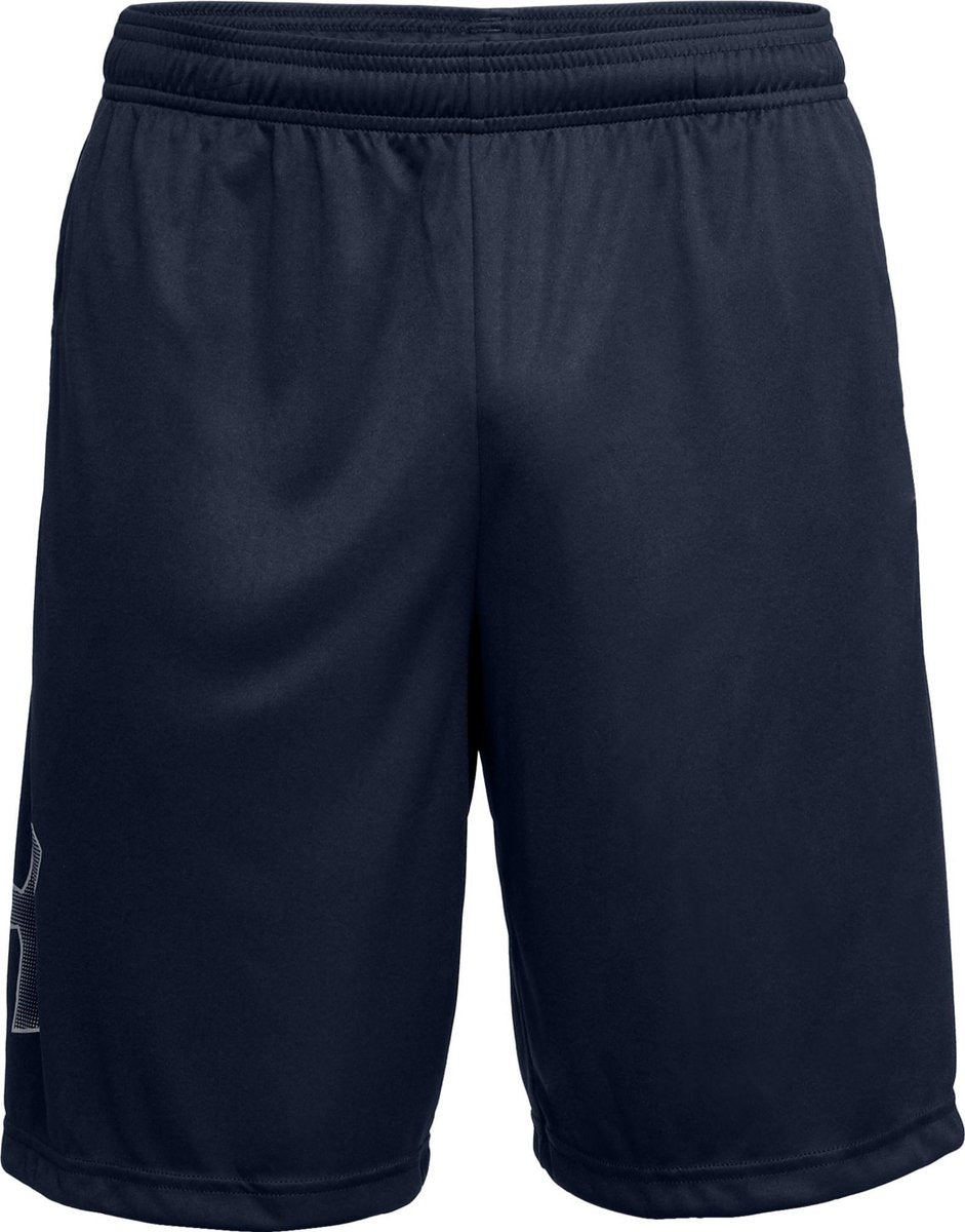 Under armour ua tech graphic short heren sportbroek - blauw - maat l