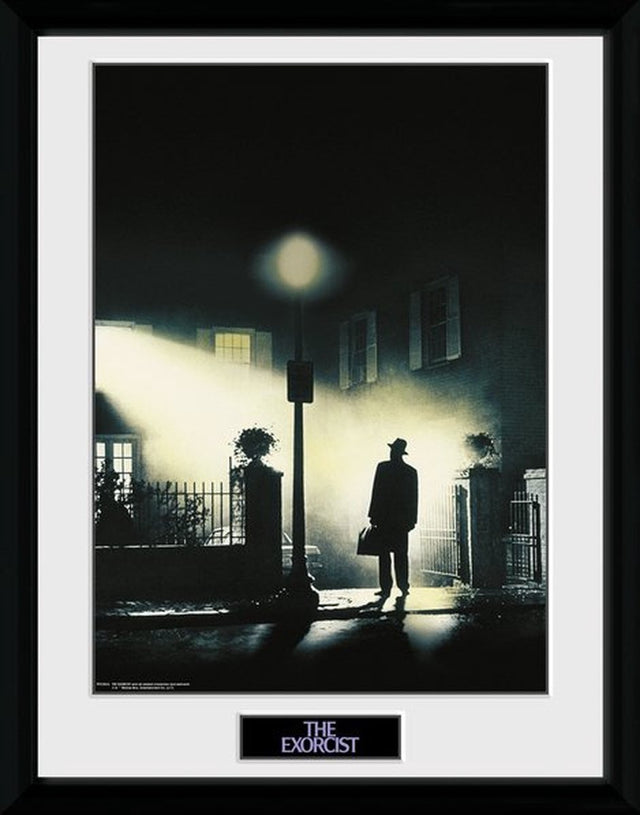 Umærket sans marque the exorcist: nøglekunst 30 x 40 cm samlerprint