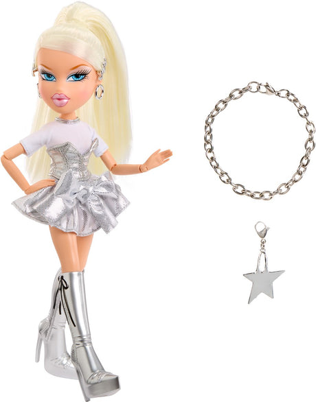 Bratz mga charmz mode dukke cloe med charme armbånd og tilbehør.