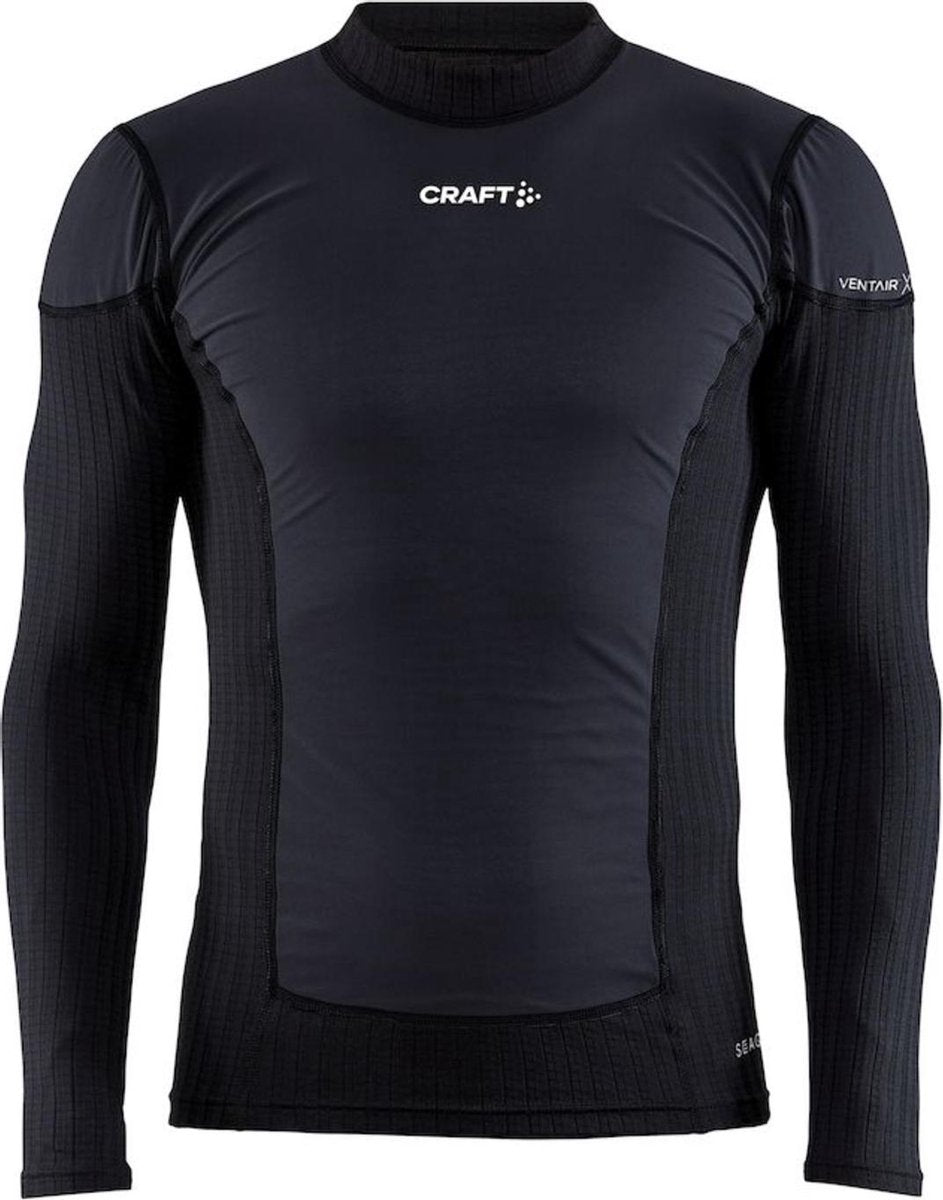 Craft active extreme x wind langærmet termoskjorte - s - herre - sort