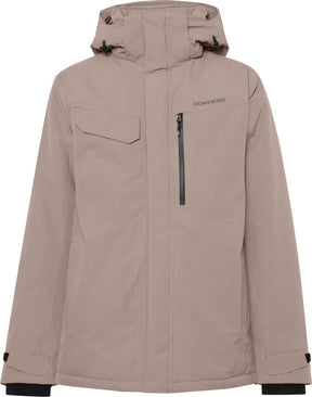 Didriksons stefan usx jkt heren outdoorjas - ash brown