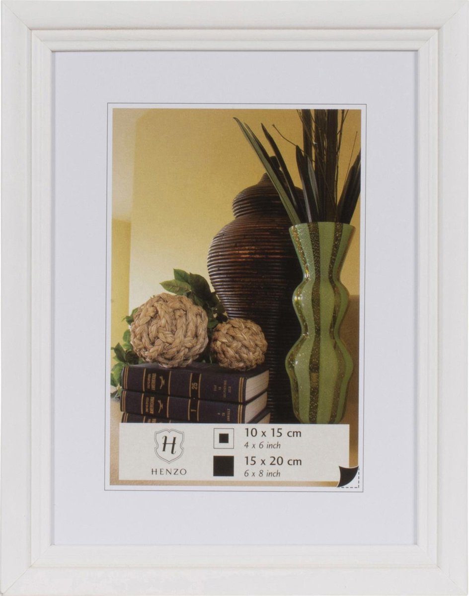 Henzo fotoramme - - artos - fotostørrelse 15x20 cm - hvid