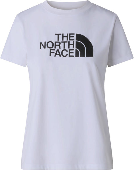 The north face w evolution half dome slim kortærmet udendørs skjorte til kvinder - tnf hvid