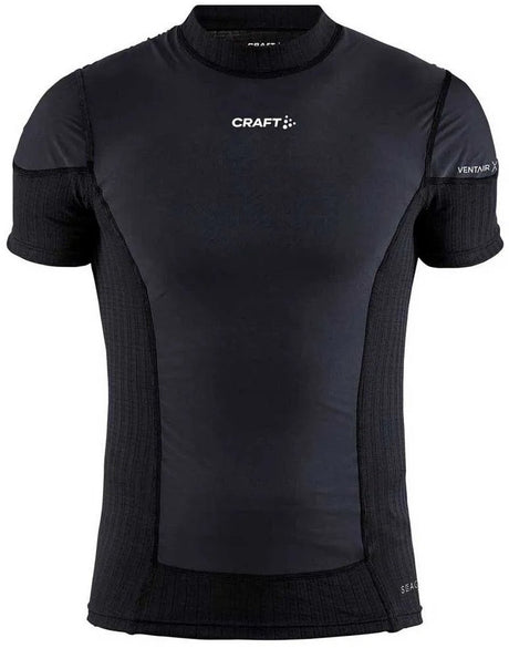Craft active extreme x wind ss m herre termoskjorte - sort - granit