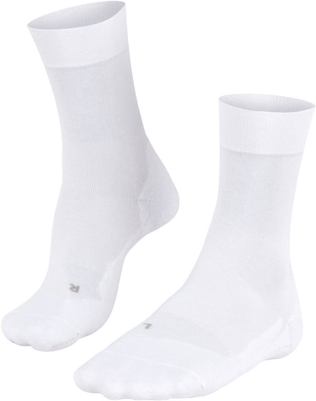 Falke go2 anti-blister bomuld funktionsmateriale golfstrømper herre hvid - str. 44-45