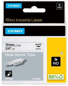 Imp rhino pro s0718330 dymo 18057 sort på hvid
