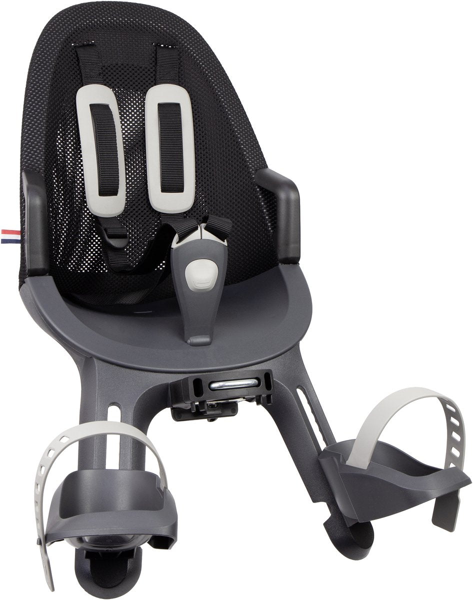 Qibbel Air Front Seat Gray mousserende sølv Q860