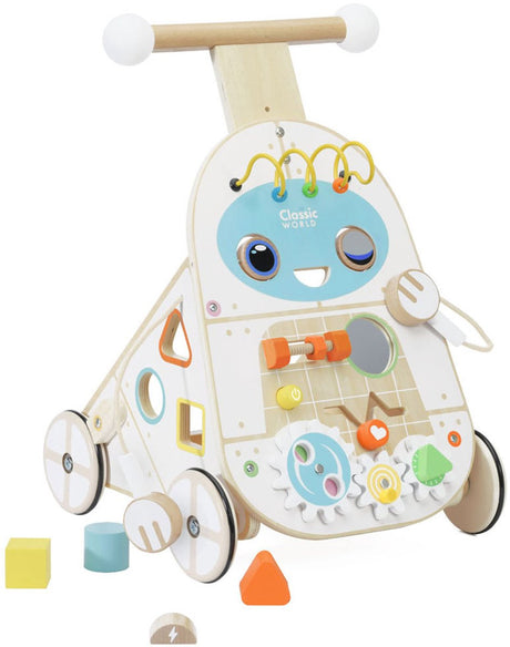 Klassisk verdens baby walker træ